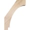 Ekena Millwork 5 1/2"W x 10"D x 14"H Imperial Smooth Knee Brace, Douglas Fir BRC06X10X14IMP00SDF - alternate 3